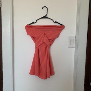 Revolve by the way Pink Strapless Mini Dress